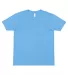 LA T 6902 Adult Vintage Wash T-Shirt in Washed tradewind front view