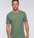 LA T 6902 Adult Vintage Wash T-Shirt in Washed basil