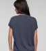 LA T 3502 Ladies' Relaxed Vintage Wash T-Shirt in Washed navy