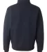 J. America - Heavyweight ¼ Zip Fleece Sweatshirt  Navy back view