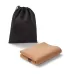 econscious EC9981 Packable Yoga Mat and Carry Bag in Black front view