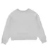 LA T 3528 Ladies' Boxy Fleece Sweatshirt in Heather back view