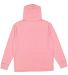 LA T 6936 Adult Vintage Wash Fleece Hooded Sweatsh in Weathered mauvelous
