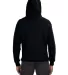 J. America - Sport Lace Hooded Sweatshirt - 8830 in Black back view