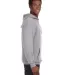 J. America - Sport Lace Hooded Sweatshirt - 8830 in Oxford side view