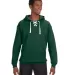 J. America - Sport Lace Hooded Sweatshirt - 8830 in Forest front view