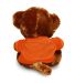 Promo Goods  TY6032 7 Plush Monkey With T-Shirt in Orange back view