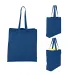 Promo Goods  BG203 Heat Sealed Non-Woven Value Tot in Navy blue front view