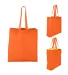 Promo Goods  BG203 Heat Sealed Non-Woven Value Tot in Orange front view
