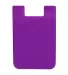 Promo Goods  PL-1235 Econo Silicone Mobile Device  in Purple front view