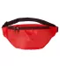 Promo Goods  TR102PL Budget Waist Pack in Red front view