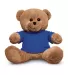 Promo Goods  TY6027 8.5 Plush Bear With T-Shirt in Reflex blue front view