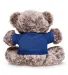 Promo Goods  TY6038 7 Soft Plush Bear With T-Shirt in Reflex blue back view