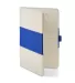 Promo Goods  NB204 Soft Cover Pu And Heathered Fab in Blue side view