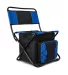 Promo Goods  LT-4223 Folding Cooler Chair in Reflex blue front view