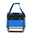 Promo Goods  LT-4223 Folding Cooler Chair in Reflex blue side view
