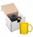 Promo Goods  GCM100 11oz Basic C Handle Ceramic Mu in Yellow front view