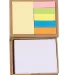 Promo Goods  DA480 Eco-Recycled Sticky Note Memo C in Natural side view