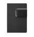 Promo Goods  NB250 Refillable Journal with Wireles in Black front view
