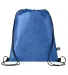 Promo Goods  BG118 Conserve Rpet Non-Woven Drawstr in Reflex blue back view