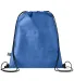 Promo Goods  BG118 Conserve Rpet Non-Woven Drawstr in Reflex blue front view