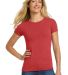 Next Level 6710 Tri-Blend Crew in Vintage red front view