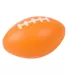 Promo Goods  SB300 Football Stress Reliever 3 in Orange front view