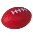 Promo Goods  SB300 Football Stress Reliever 3 in Red front view