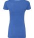 Next Level 6730 Tri-Blend Scoop in Vintage royal back view