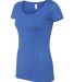 Next Level 6730 Tri-Blend Scoop in Vintage royal side view