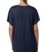 Next Level 6760 Tri-Blend Scoop Neck Dolman T-shir in Vintage navy