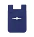 Promo Goods  PL-1370 Silicone Card Holder with Met in Navy blue back view