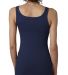 Next Level 3533 Jersey Tank Ladies in Midnight navy back view