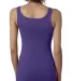 Next Level 3533 Jersey Tank Ladies in Purple rush back view