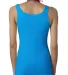 Next Level 3533 Jersey Tank Ladies in Turquoise back view