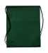 Promo Goods  BG120 Non-Woven Drawstring Cinch-Up B in Hunter green front view