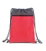 Promo Goods  BG010 Kerry Drawstring Backpack in Red front view