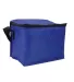 Promo Goods  LB301 Budget 6-Pack Cooler in Reflex blue front view