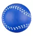 Promo Goods  SB302 Baseball Stress Reliever in Reflex blue front view