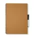 Promo Goods  NB140 Brainstorm Dry Erase Notebook in Natural front view