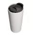 Promo Goods  CM215 14oz Double Wall Ceramic Textur in White side view