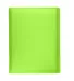Promo Goods  PF205 Folder With Writing Pad in Lime green front view