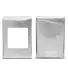 Promo Goods  PC185 Mini Tissue Packet in Silver front view