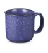 Promo Goods  CM107 15oz Campfire Ceramic Mug in Reflex blue front view