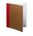 Promo Goods  PL-1719 Color-Pop Recycled Notebook in Red side view