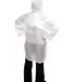 Promo Goods  LT-3605 Rain Slicker-In-A-Bag in Frosted clear back view
