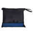 Promo Goods  OD311 Travel Blanket In Pouch in Reflex blue front view