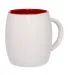 Promo Goods  CM112 14oz Morning Show Barrel Mug in White/ red front view