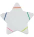 Promo Goods  HL130 Star Highlighter in White front view