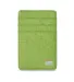 Promo Goods  TR104 Heathered RFID Wallet in Lime green back view
